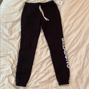 Billabong Black Sweatpant Joggers